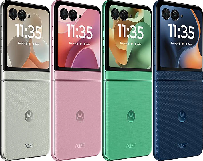 Motorola Moto Razr 60 5G (2025) XT2553 Cell Phone 256GB Dimensity 7400X 6.9" Folded Screen 50MP+13MP Camera Android Smartphone - Image 4