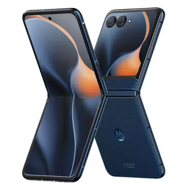 Motorola Moto Razr 60 5G (2025) XT2553 Cell Phone 256GB Dimensity 7400X 6.9″ Folded Screen 50MP+13MP Camera Android Smartphone
