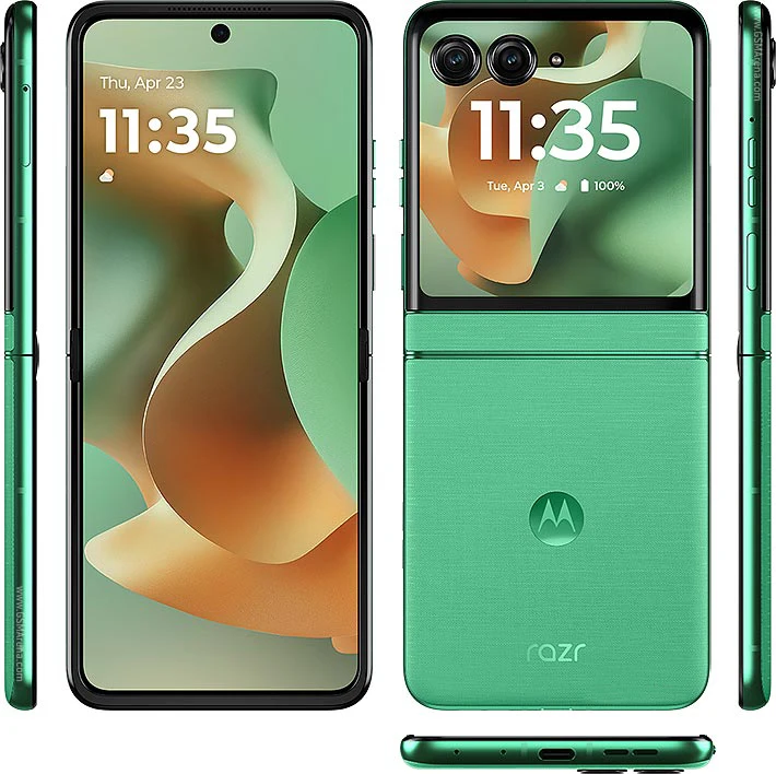 Motorola Moto Razr 60 5G (2025) XT2553 Cell Phone 256GB Dimensity 7400X 6.9" Folded Screen 50MP+13MP Camera Android Smartphone - Image 3