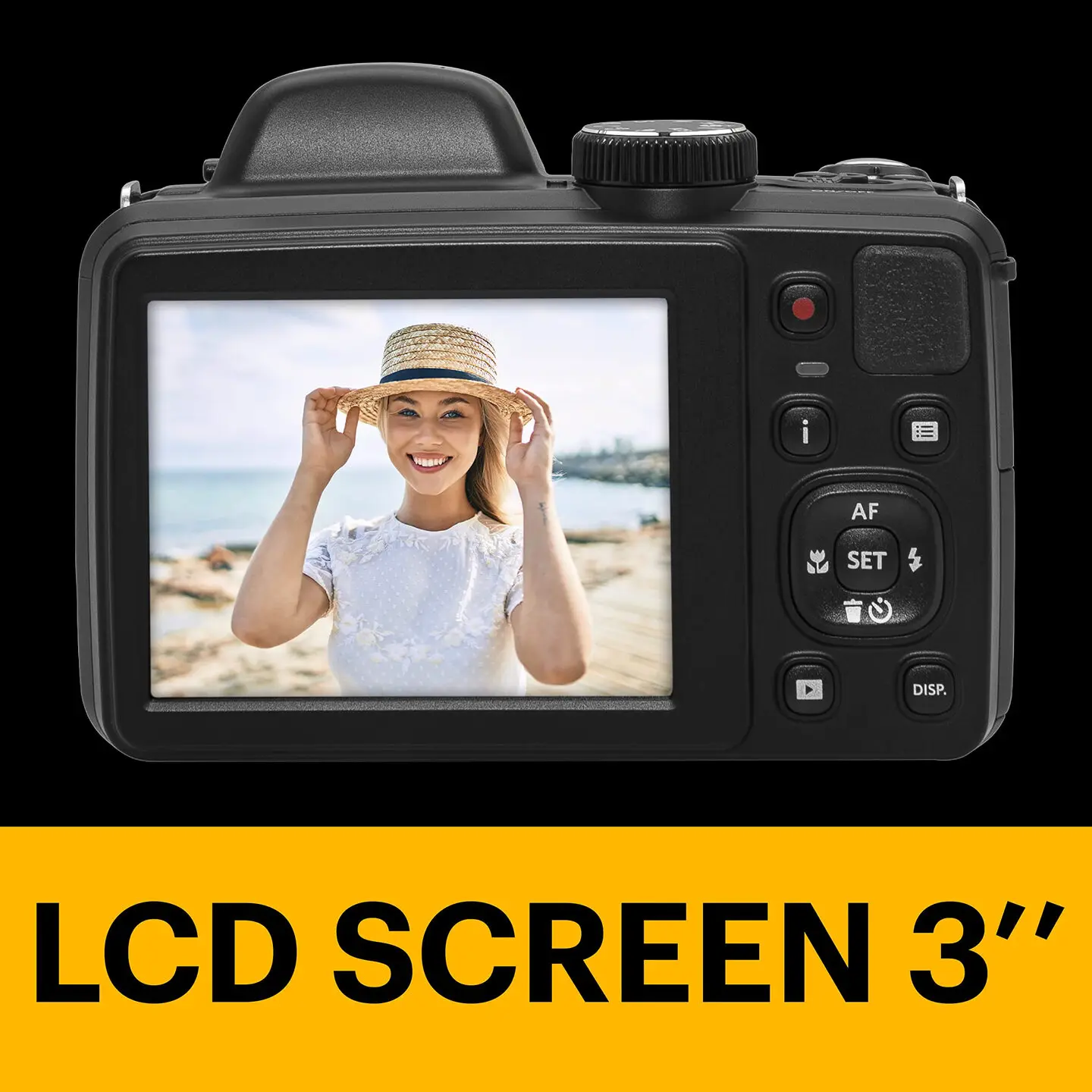 KODAK Camera 20MP 42x optical zoom PIXPRO AZ425 1080P full HD video recording wide-angle lens OIS optical image stabilization - Image 4