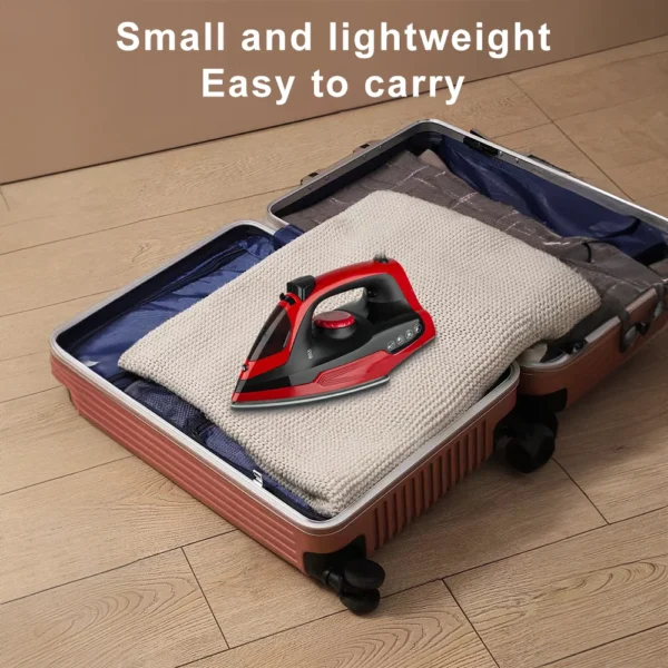 Portable Electric Iron For Clothing 1400W Wired Handheld Hanging Iron With 3 Temperature Control Adjustable Steam Iron UK Plug