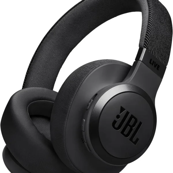 JBL Live 770NC Wireless Over-Ear Headphones with True Adaptive Noise Cancelling, Smart Ambient, Up to 65 Hours Battery
