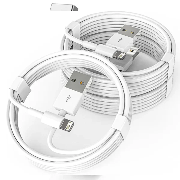 10/15Pcs USB A Data Charger Cable for iPhone 14 13 11 12 Pro Max XR 7 8 Plus PD 15W Fast Charging Cable Boxed