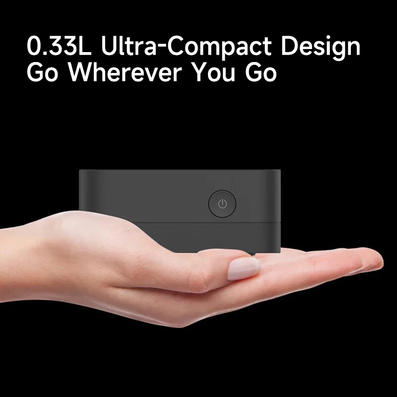 AOC Mini PC Moss M3L Portable Desktop Computer Intel N100 12GB 256GB All-in-one PC for Office Home Use Wall-Mountable Wifi - Image 5