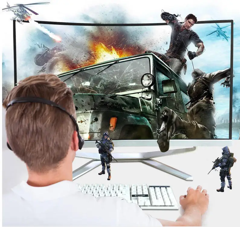 24 inch core i3 i5 i7 i9 CPU generation gaming pc full setup all in one computadora all-in-one computers with OEM - Image 4