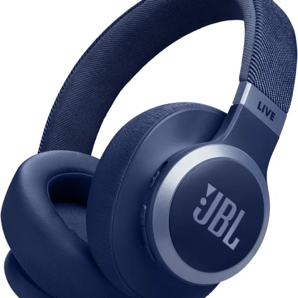 JBL Live 770NC Wireless Over-Ear Headphones with True Adaptive Noise Cancelling, Smart Ambient, Up to 65 Hours Battery