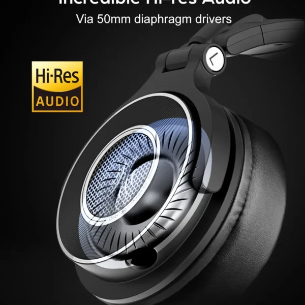 Oneodio Monitor 60 Wired HiFi Headphones Professional Studio DJ Headphones Stereo Over Ear Headset With Hi-Res Audio Microphone
