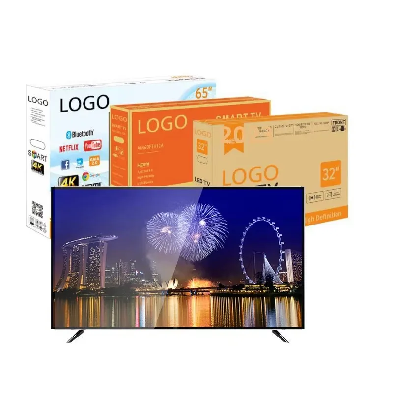 65 75 85 90 100 Inch China Smart Android LCD LED TV 4K UHD Factory Cheap Flat Screen Television HD LCD LED Best Smart TV - Image 2